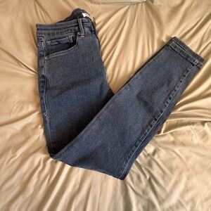 Good American zipper front jeans NWT